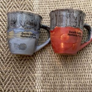 Ceramic Death Valley National Park mugs